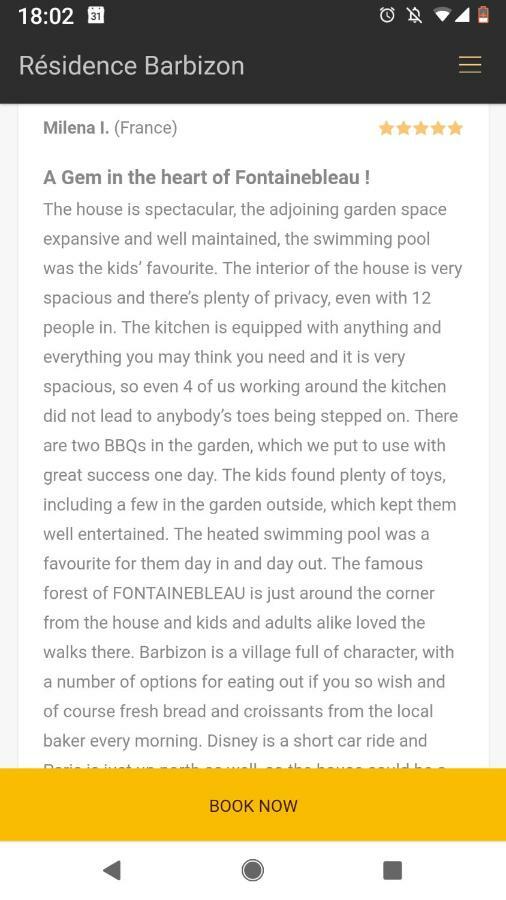 Villa Barbizon Luaran gambar